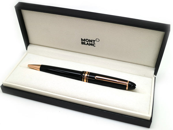 NEW Montblanc Meisterstuck Le Grand Red Gold and Resin Ballpoint Pen #112673