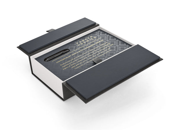 Parker Parker Premier Deluxe Storm Grey and Gold Roller Ball Pen (1931438) freeshipping - RiNo Distribution