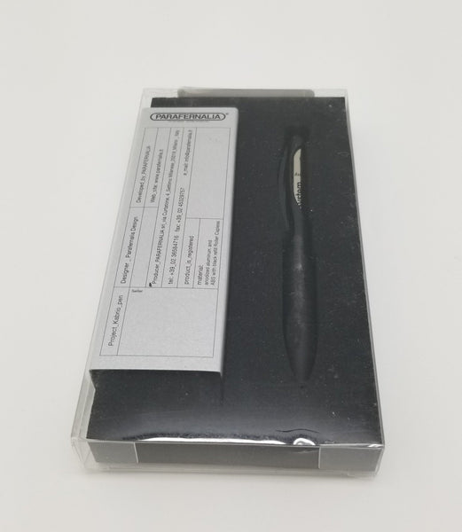 Parafernalia Parafernalia Kabrio Black Roller Ball Pen New (PA80603) Made in Italy freeshipping - RiNo Distribution