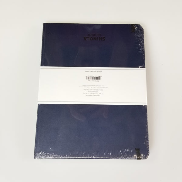 RiNo Distribution Shinola Detroit Large Navy Notebook - Made in the USA (S0710010921) freeshipping - RiNo Distribution