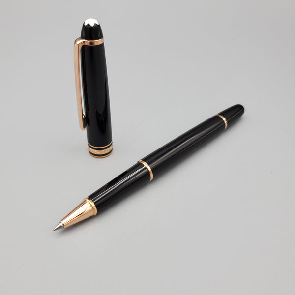Montblanc Montblanc Classique Red Gold Resin Roller Ball Pen MB# 112678 freeshipping - RiNo Distribution