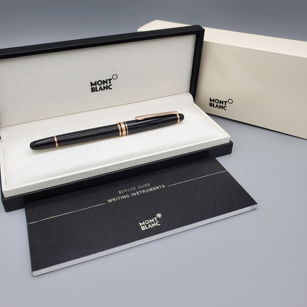 Montblanc Montblanc Classique Red Gold Resin Roller Ball Pen MB# 112678 freeshipping - RiNo Distribution