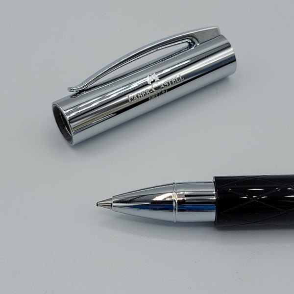 Faber Castell Faber Castell Ambition Black Rhombus Rollerball Pen freeshipping - RiNo Distribution