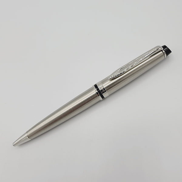 Waterman Expert Brushed Silver CT Ballpoint Pen (S0952100)