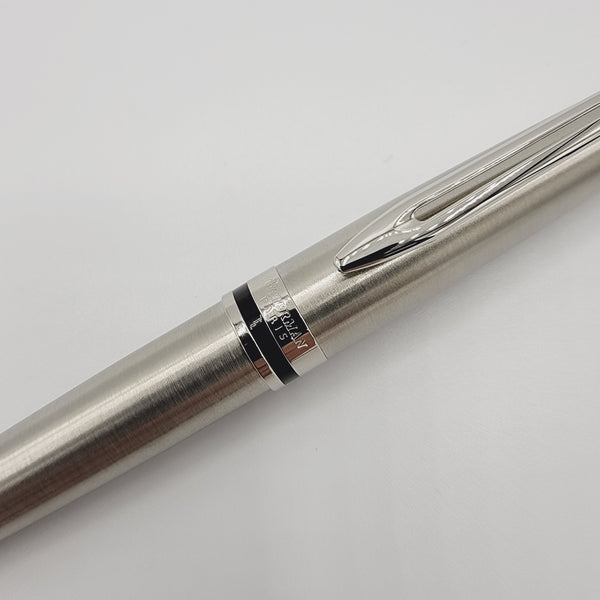 Waterman Expert Brushed Silver CT Ballpoint Pen (S0952100)