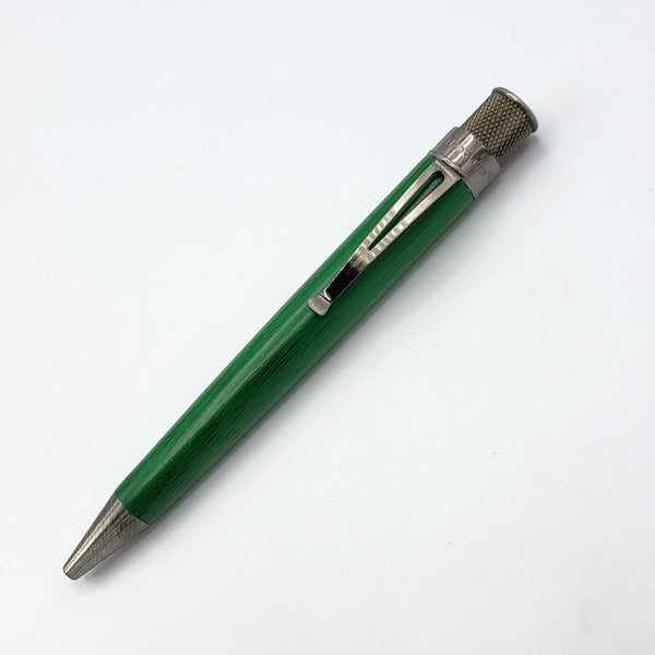 Retro 51 Green Painted Bamboo Tornado "Artist Proof" Roller Ball Pen