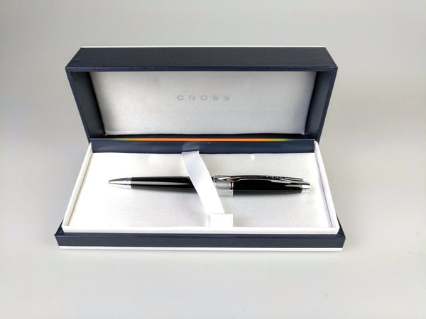 Cross Cross Apogee Black Lacquer Ballpoint Pen (AT0122-02) freeshipping - RiNo Distribution