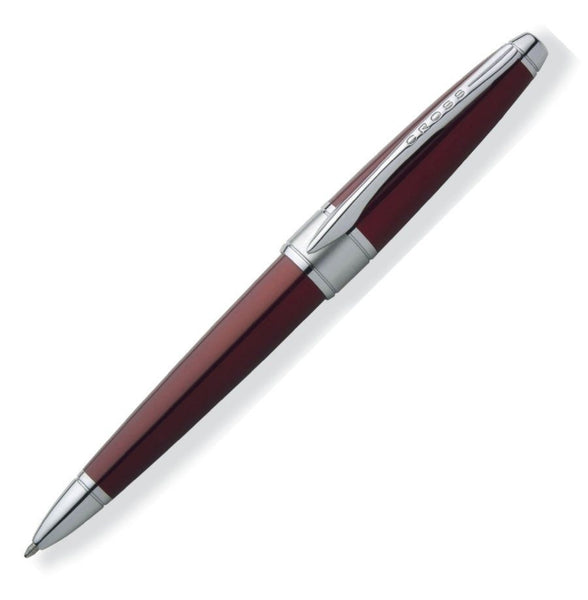 Cross Cross Apogee Titan Red Lacquer Ballpoint Pen (AT0122-3) freeshipping - RiNo Distribution