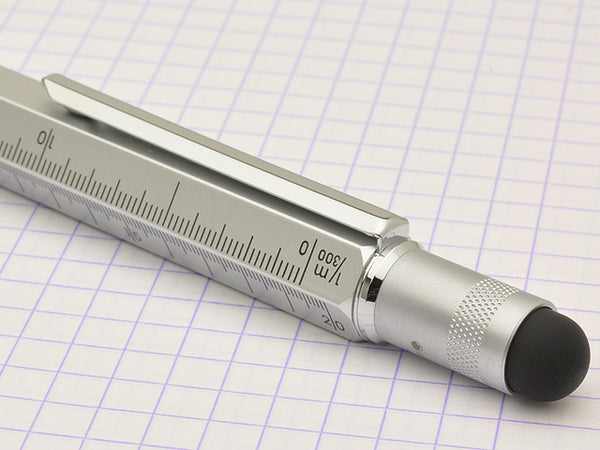 Monteverde Monteverde One Touch Stylus 9 Function Tool .9mm Pencil Silver (MV35241) freeshipping - RiNo Distribution