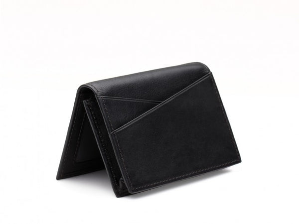 Bosca Model 449-100 Nappa Vitello Full Gusset 2 PKT Card Case