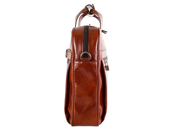Bosca Old Leather Amber Single Gusset Stringer Brief (816-27)