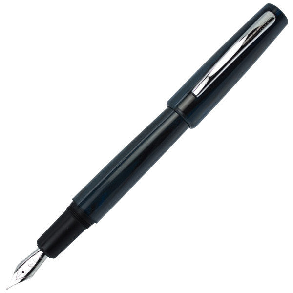 5280 5280 Blue Ebonite Fine Fountain Pen w/14kt Gold Nib freeshipping - RiNo Distribution