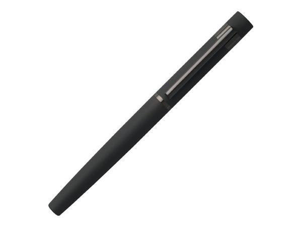 Hugo Boss Hugo Boss Loop Matte Gray and Gunmetal Roller Ball Pen freeshipping - RiNo Distribution