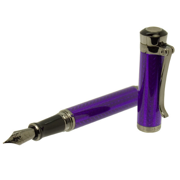 5280 5280 Majestic Purple/PVD Medium Fountain Pen freeshipping - RiNo Distribution
