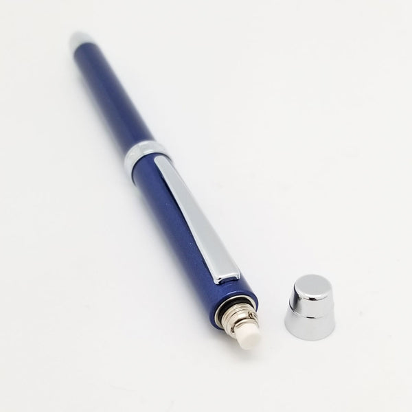 Padrino Padrino Pearl Blue Multi-Function Pen - Black/Red/.5mm Pencil Made in Japan freeshipping - RiNo Distribution