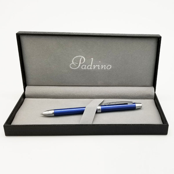 Padrino Padrino Pearl Blue Multi-Function Pen - Black/Red/.5mm Pencil Made in Japan freeshipping - RiNo Distribution