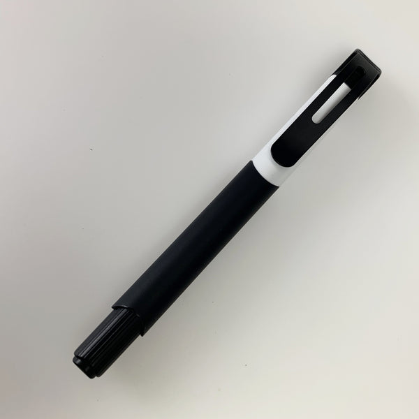 ONLINE of Germany ONLINE of Germany Academy Soft Touch Black/White Medium Fountain Pen freeshipping - RiNo Distribution