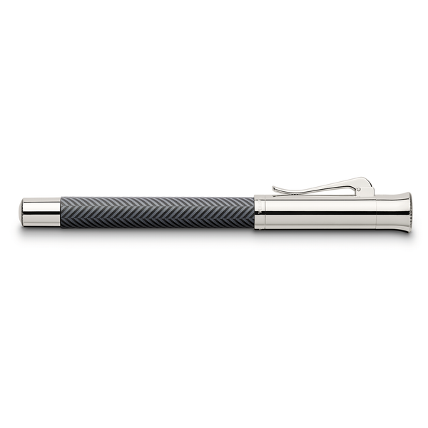 Graf von Faber Castell Graf Von Faber Castell Anthracite Guilloche Ciselé Roller Ball Pen (#146710) freeshipping - RiNo Distribution