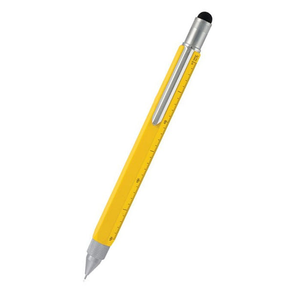 Monteverde Monteverde One Touch Stylus 9 Function Tool .9mm Pencil Yellow (MV35242) freeshipping - RiNo Distribution