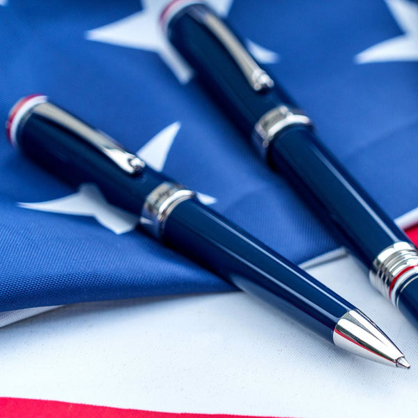 Montegrappa Montegrappa American Dream USA Patriot Ballpoint Pen (ISUSABPB) freeshipping - RiNo Distribution