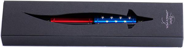 Fisher Space Pen Fisher Space Pen Pocket Tec Star Spangled American Flag Ballpoint Pen (#PT-SS) freeshipping - RiNo Distribution
