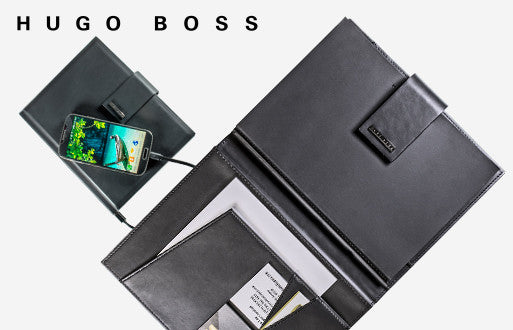 Hugo Boss Hugo Boss Loop Powerbank Folder Padfolio Notebook freeshipping - RiNo Distribution