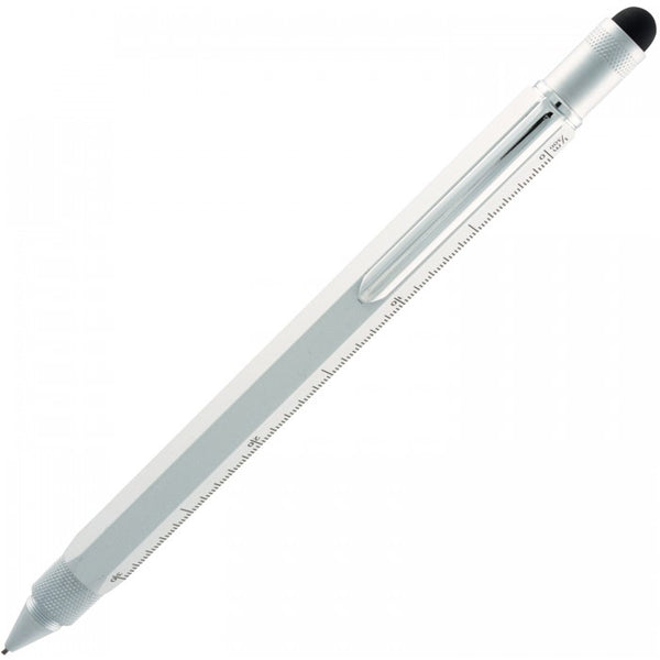 Monteverde Monteverde One Touch Stylus 9 Function Tool .9mm Pencil Silver (MV35241) freeshipping - RiNo Distribution