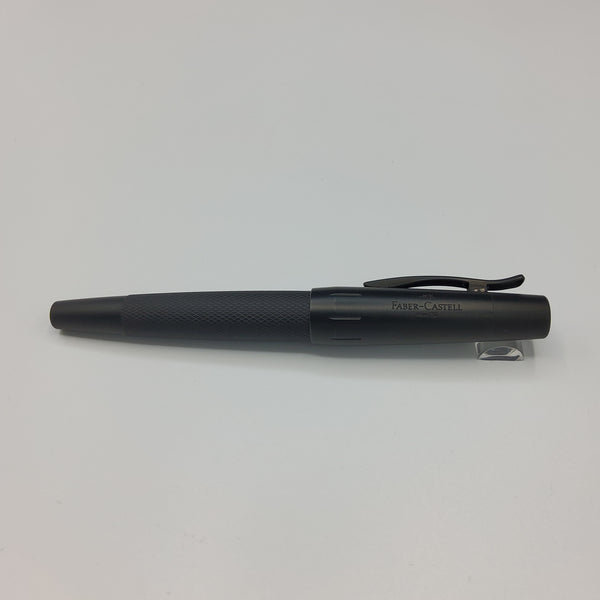 Faber Castell Pure Black Emotion Medium Fountain Pen