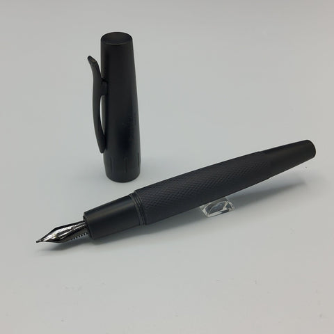 Faber Castell Pure Black Emotion Medium Fountain Pen