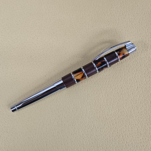 ONLINE of Germany Business Line Wood/Acrylic Medium Fountain Pen