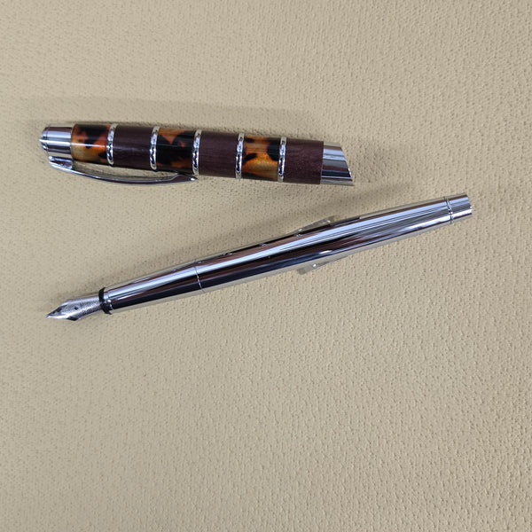 ONLINE of Germany Business Line Wood/Acrylic Medium Fountain Pen