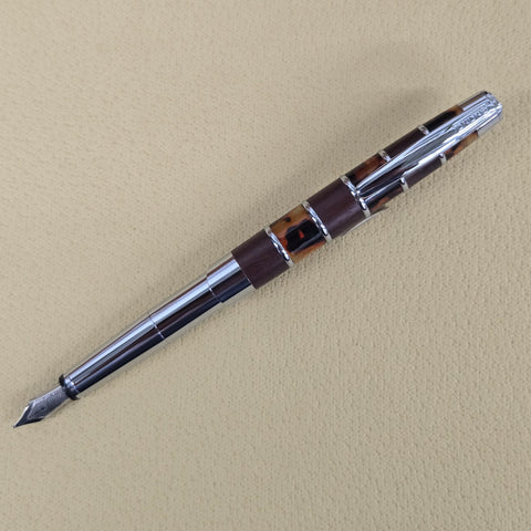 ONLINE of Germany Business Line Wood/Acrylic Medium Fountain Pen