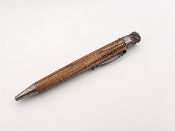 Retro 51 Zebra Wood Paradise Pen Tornado Roller Ball L.E. #001/200!