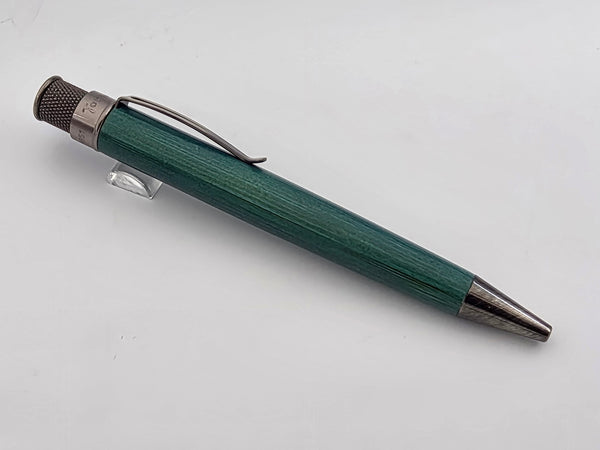 Retro 51 Green Painted Bamboo Tornado "Artist Proof" Roller Ball Pen