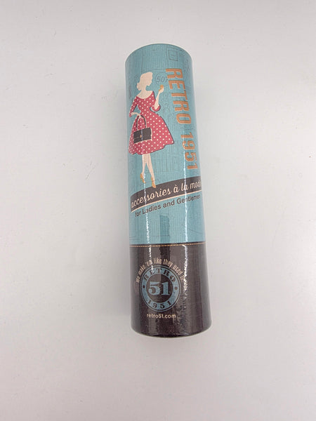 Retro 51 "Marlin" Acrylic Tornado Medium Fountain Pen - NEW/SEALED