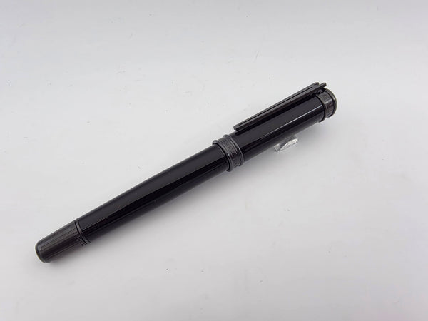 Rare Edelberg Tachys Schwarz Fountain Pen - Swiss Made - New/Unused - Medium Nib