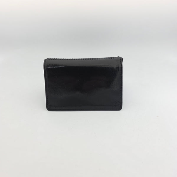 Bosca Old Leather Black Tri Fold Card Case (#44412-59) - New