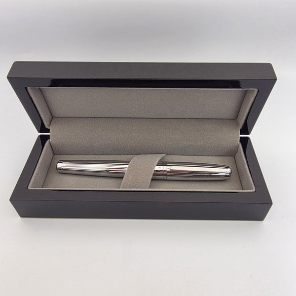 NEW 5280 Centennial Fountain Pen | Silver Pinstripe | Magnetic Cap | Boxed