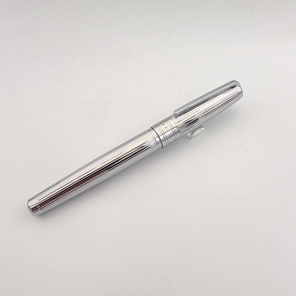 NEW 5280 Centennial Fountain Pen | Silver Pinstripe | Magnetic Cap | Boxed