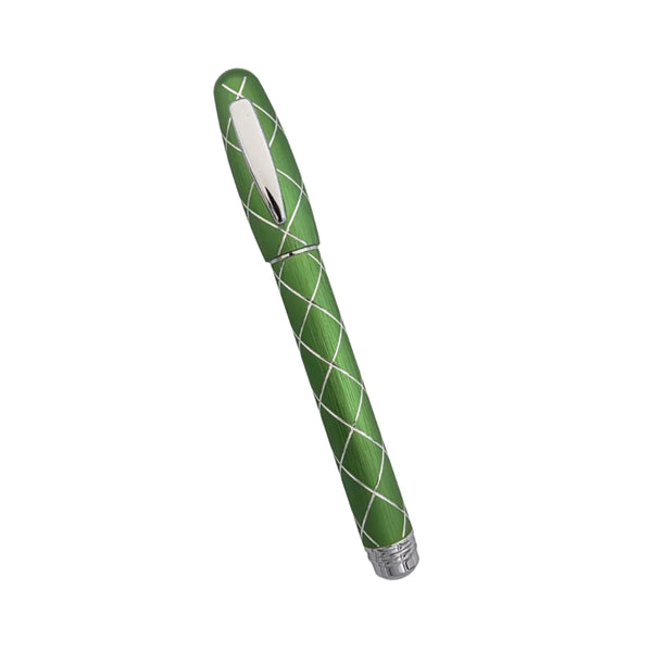 Padrino Breve Diamond Ballpoint Pen - Lime Green