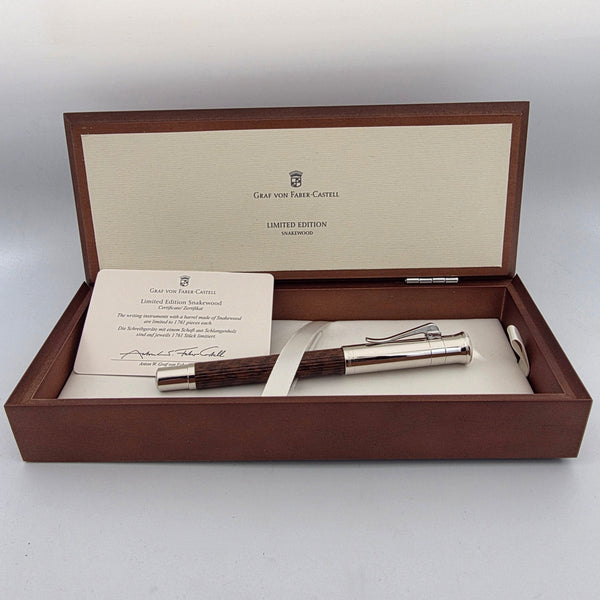 Graf von Faber Castell Limited Edition Classic Snakewood Roller Ball