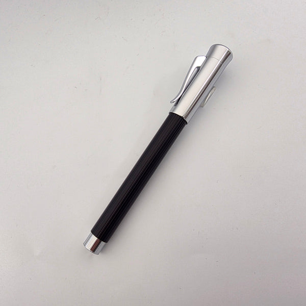Graf von Faber Castell Black Tamitio Roller Ball Pen (#141571) NEW