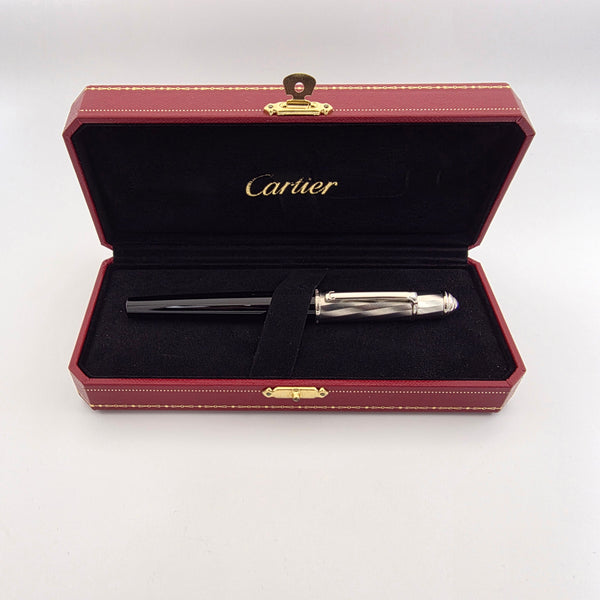 Cartier Diabolo Côtes de Genève Roller Ball Pen