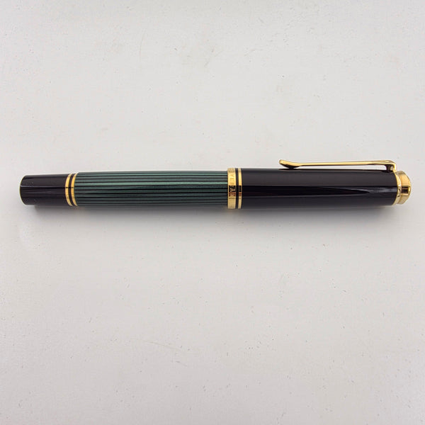 Pelikan R800 Green and Black Rollerball Pen New in Box