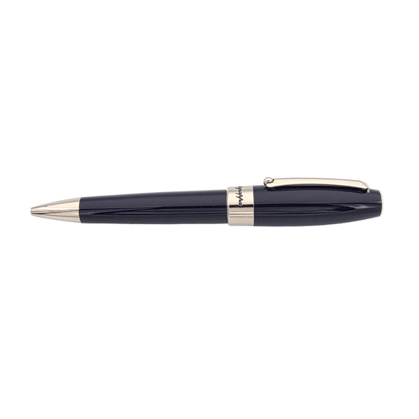Montegrappa Blue and Palladium Fortuna Ballpoint Pen