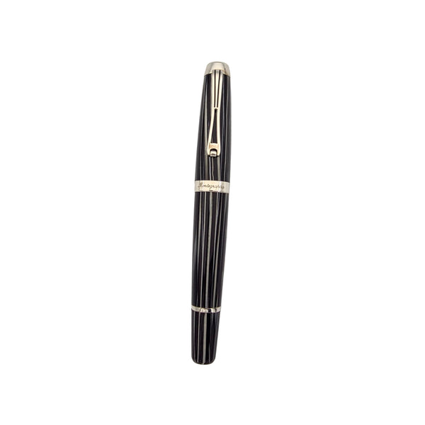 Montegappa Passione Zebra Celluloid Medium Fountain Pen