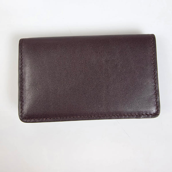 Boconi Magnetic Leather Card Case - "Kylie" Espresso w/RFID (#905-2802) New