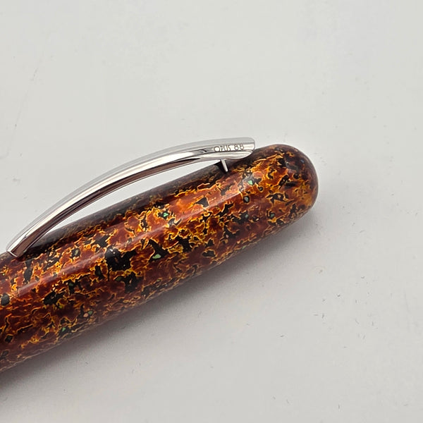 Opus 88 Urushi Gold Leaf Fountain Pen with Medium 18kt Gold Nib