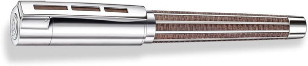 Staedtler Premium Princeps Walnut Wood CT Medium Fountain Pen - New in Box