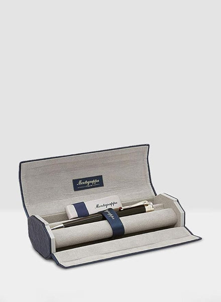 Montegrappa Desiderio Black/Sterling Silver Ballpoint Pen